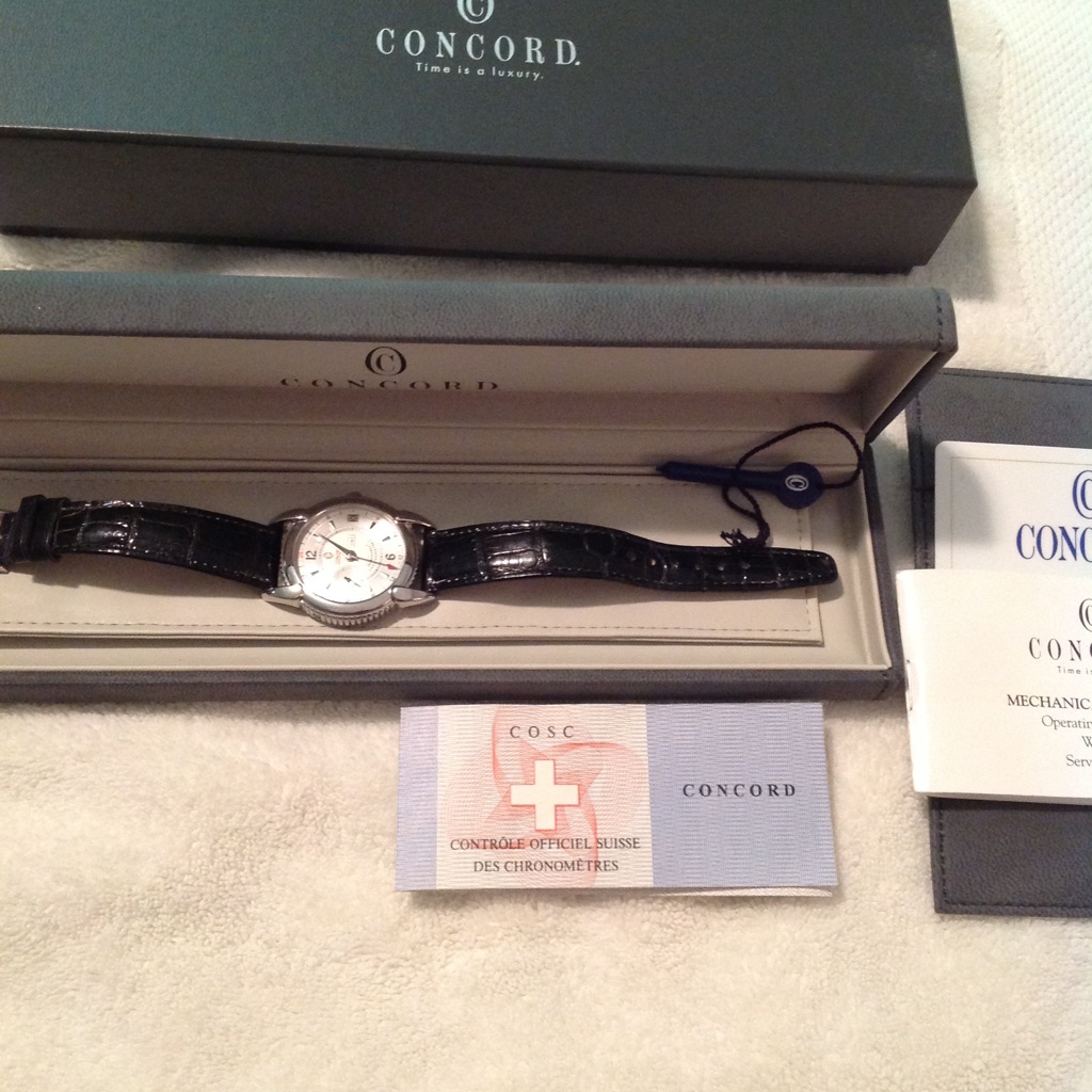Concord Impresario Gmt Watch Collectors Piece